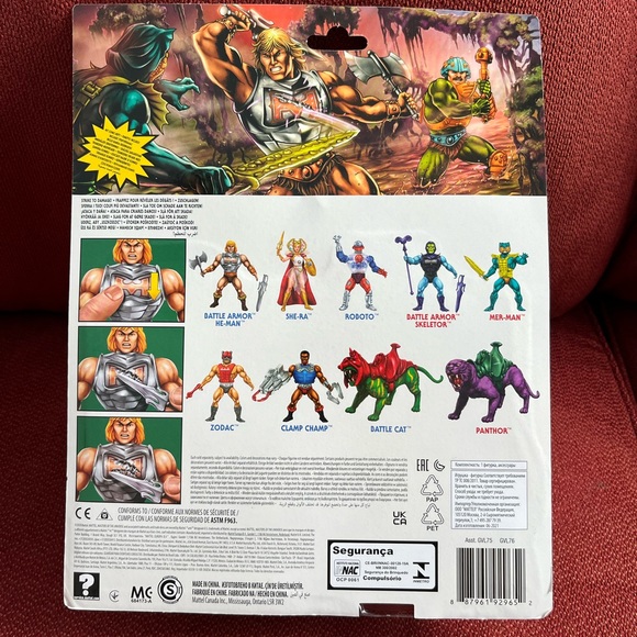 Masters of the Universe Origins He-Man - Battle Armor (Deluxe) New in Box - Picture 6 of 6